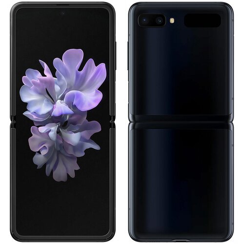 Samsung obnovljeno - znaki rabe - galaxy z flip 5G crn 256 gb 8 gb ram - vidne oznake uporabe obnovljeno, (21636038) Slike