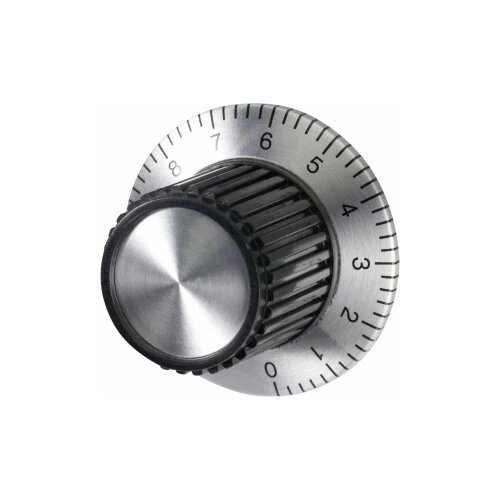 TRU COMPONENTS gumb s ljestvicom aluminij (eloksiran) boja (ø x v) 37 mm x 23.3 mm 1 st Cijene