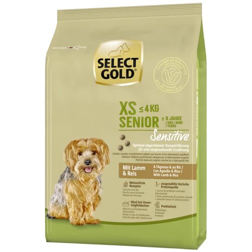 Select Gold Sensitive Senior XS janjetina i riža 1 kg Cijene