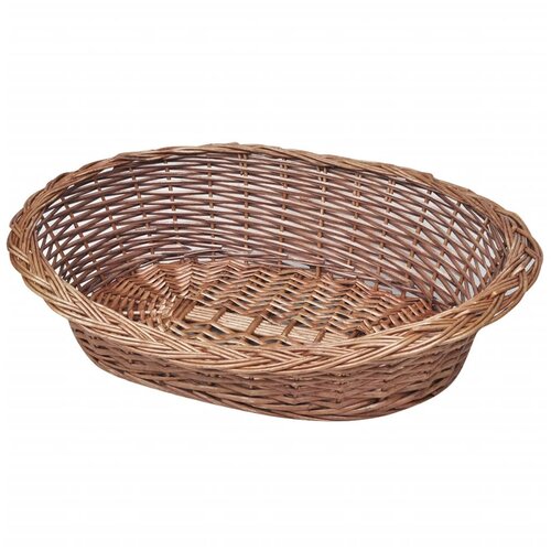 Košara za pse / krevet za ljubimce od vrbe prirodna boja 70 cm Cene