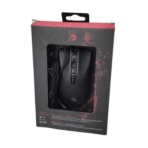 A4Tech Outlet A4-ES5 Bloody Gejmerski opt. mis, 1000Hz/1000-3200Dpi, Black USB 125mm Cene