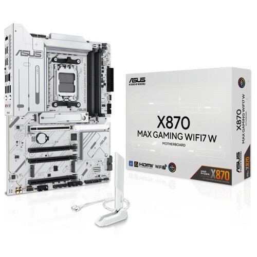 Asus MB AM5 X870 MAX GAMING WIFI7 W Slike