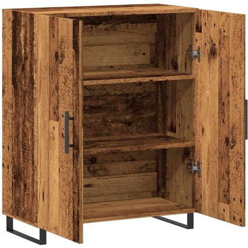 VidaXL Komoda boja starog drva 69,5x34x90 cm konstruiranog drva Slike