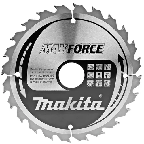 Makita žagin list TCT MAKForce, 230x30 mm, 40z, B-08517