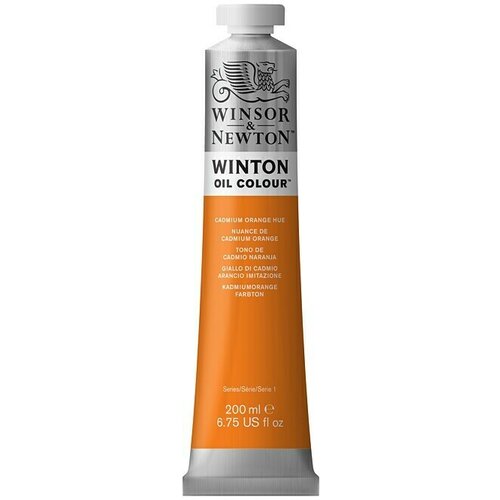 WINSOR &amp;amp; NEWTON Winton Uljana boja (Kadmij narančasto, 200 ml, Tuba) Slike