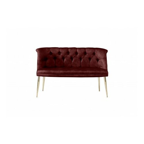 Atelier Del Sofa sofa dvosed roma gold metal claret red Slike
