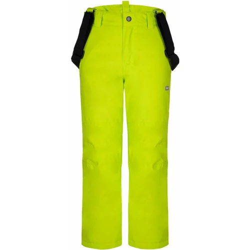 LOAP FUXI Dječje skijaške hlače, zelena, veličina