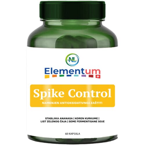Plus Naturallab Elementum spike control 60 caps Cene
