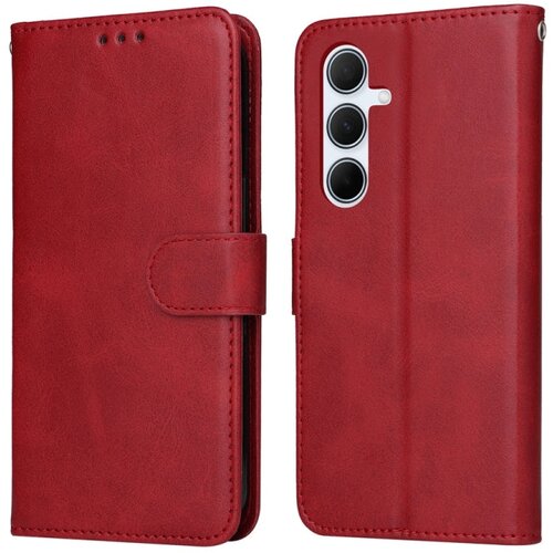 SUNSKY Eleganten ovitek etui iz umetnega usnja za Samsung A36 in A56, Rdeč Cene