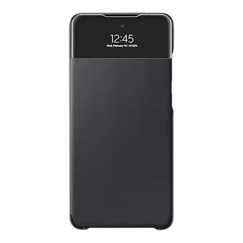 Samsung Ovitek za denarnico A72 S View, črn
