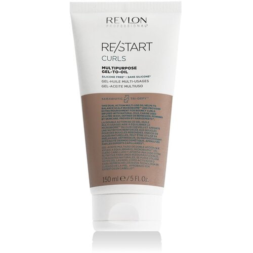 Revlon Professional Re/Start Curls vlažilno gelasto olje za valove za obliko 150 ml Slike