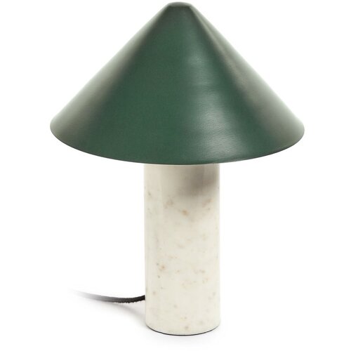 Kave Home Zelena stolna lampa s metalnim sjenilom (visina 32 cm) Valentine - Cijene