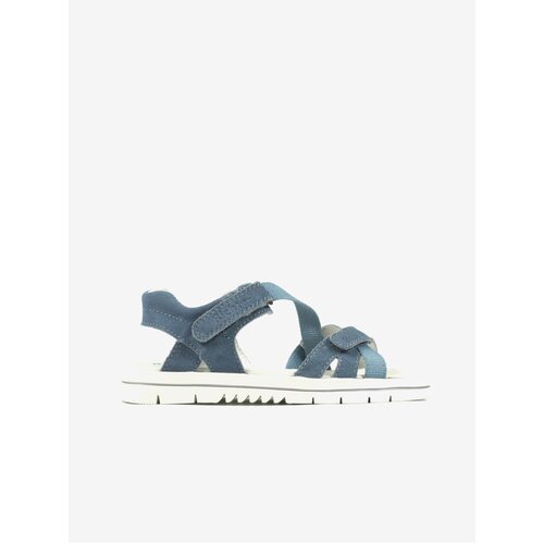 Richter Blue Girls' Suede Sandals - Girls Slike