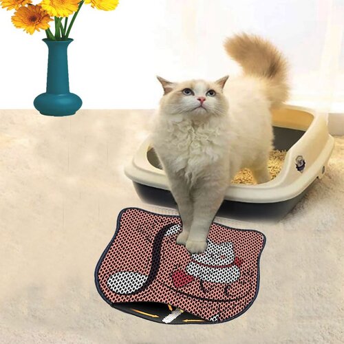 WALLXPERT Kdkafa0083 multicolor cat litter mat Cene