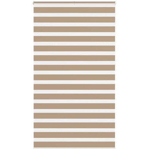 Zebra zavjesa Pje&scaron;čano smeđa 135x230 cm &Scaron;irina tkanine 130,9 cm Poliester Cene