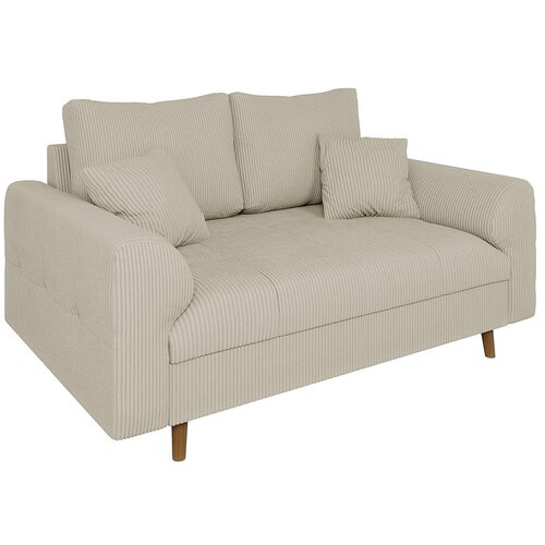 Ropez Bež sofa od samta 150 cm Ariella &amp;ndash; Slike