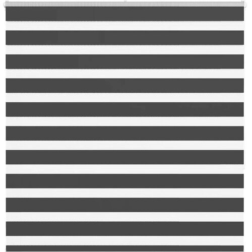 vidaXL zebra senčilo črna 150x150 cm tkanina &scaron;irina 145,9 cm poliester Cene