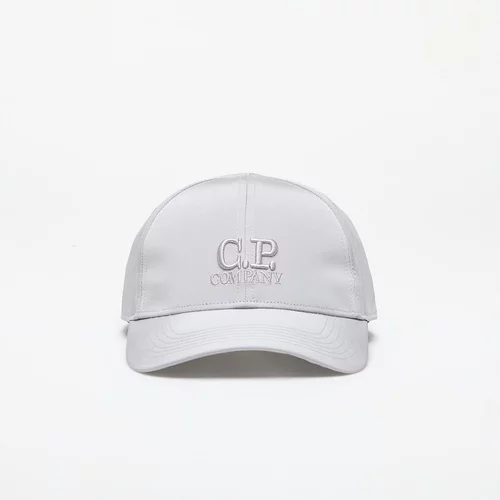 C.P. Company Chrome-R Logo Cap Drizzle Grey