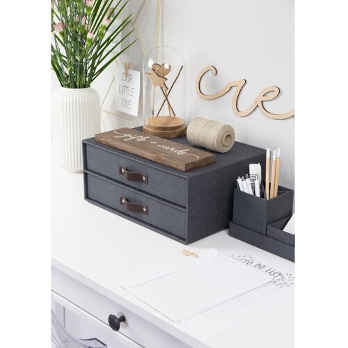Bigso Kartonast organizator za predale Birger Canvas Paper Laminate &amp;ndash; Slike