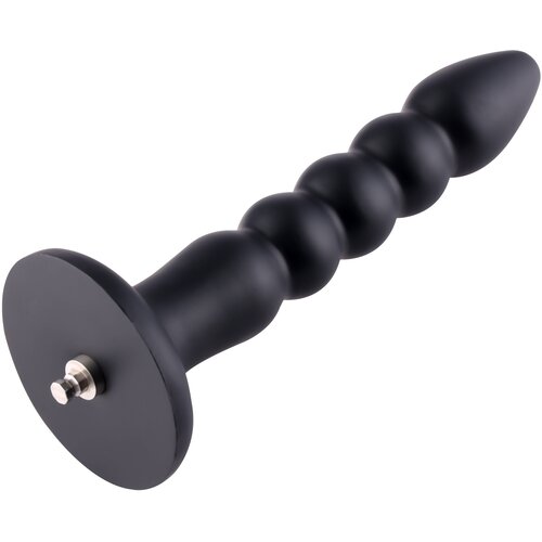 HiSmith HSA91 Rubber Nail Silicone Anal Dildo KlicLok 23.2cm Black Cijene