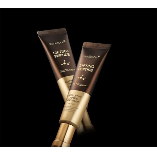 MEDICUBE Deep Lifting Peptide Eye Cream intenzivna krema za okoli oči proti gubam in temnim kolobarjem 30 ml Slike