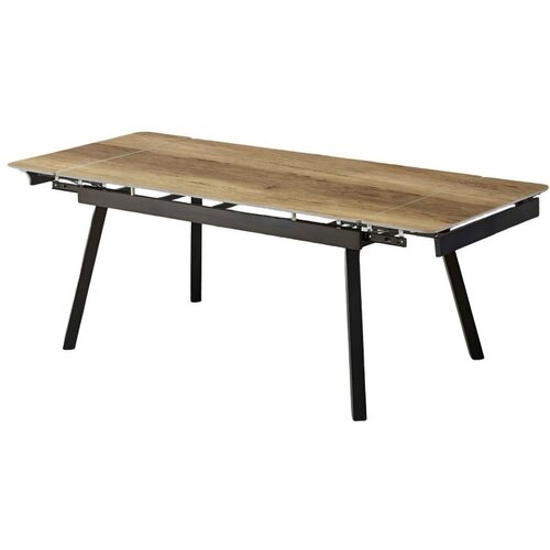 Fola raztegljiva miza Cupra 150/180/210x90x76 cm, hrast Slike