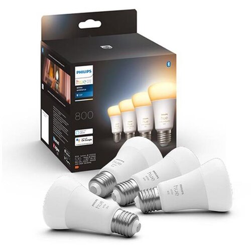  komplet od 4 prigušiva led sijalica philips hue white ambiance E27/6W/230V 2200-6500K Cene