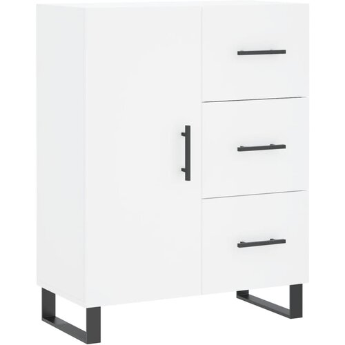 Maison Chic Komoda - Predalnik bela 69,5x34x90 cm inženirski les, (21716202) Cene