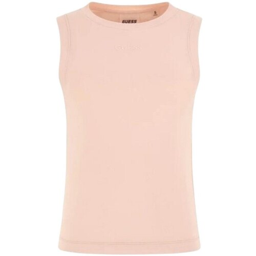 Guess Majice brez rokavov V5RP14 KCOI1 Rožnata Slike