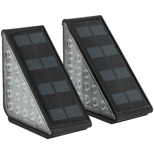 BAUHAUS Set solarnih svetilk (Do x &Scaron; x V: 9 cm x 9 cm x 4,8 m, Črna, IP54, 8 lm) Cene
