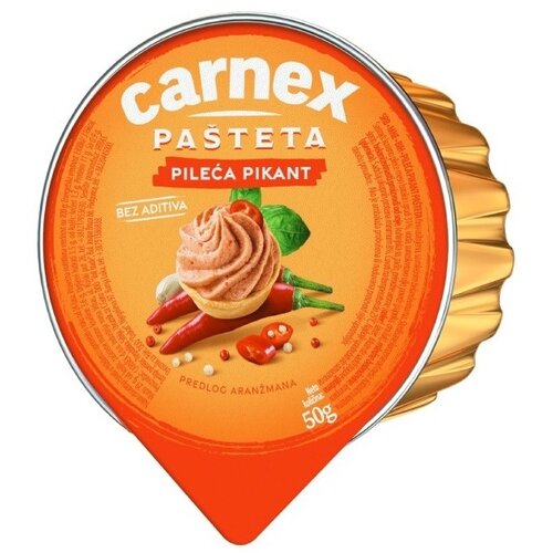 Carnex Pašteta pileća pikant 50g Cene