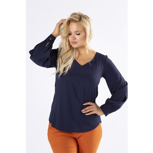 Ptakmoda koszuł&amp;oacute;wa bluzka z bufiastymi rękawami Slike