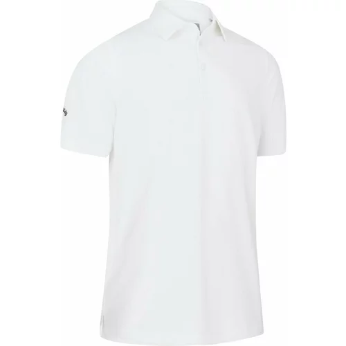 Callaway Swingtech Solid Mens Polo Shirt Bright White XL