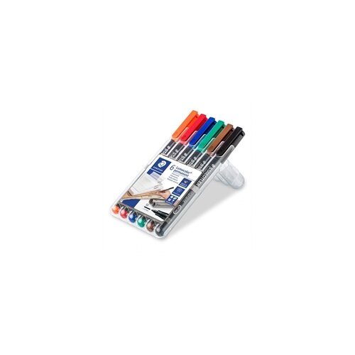 Staedtler Marker Lumocolor 317 WP6 1 mm, 6 kom Slike
