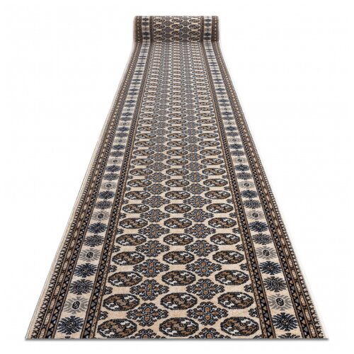 RugsX Volneni tekač NAIN Rozeta 6177 51033 bež / temno modra 80 80x800 cm, (21998833) Cene