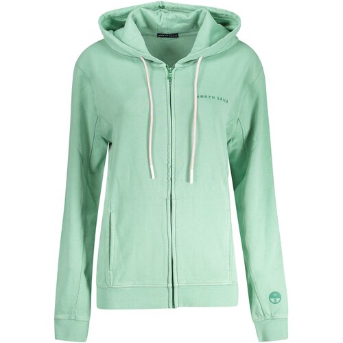 North Sails WOMEN&amp;amp;#39;S ZIP-UP SWEATSHIRT GREEN Slike
