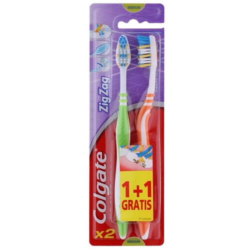 Colgate Zig Zag Medium četkice za zube medium 2 kom 2 kom Cijene