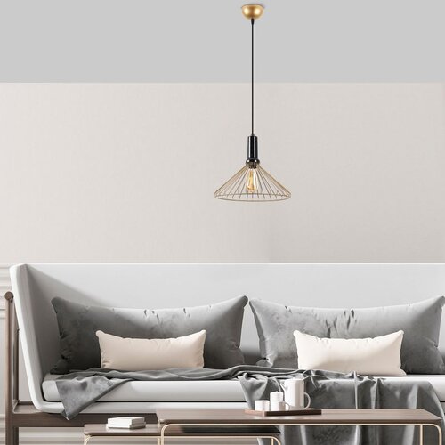 Opviq dear - 11206 shiny gold chandelier Slike