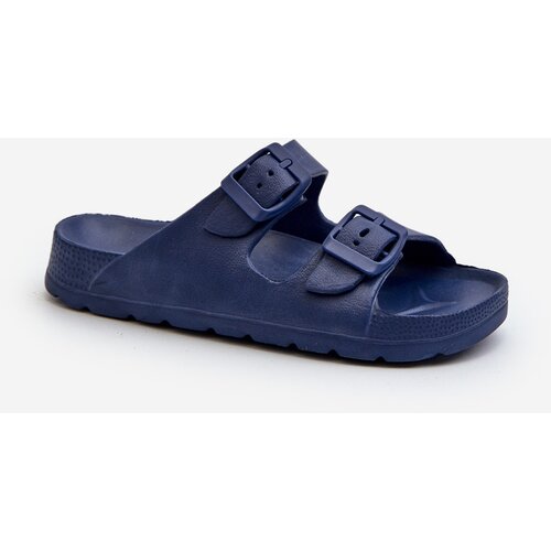 EVENTO Lightweight Boys' Foam Sandals with Buckles Navy Adirnaca Cene
