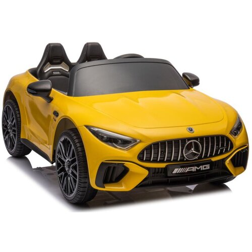  Licencirani auto na akumulator Mercedes AMG SL63 - žuti/lakirani Cene