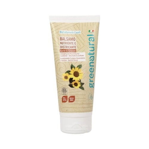 Greenatural balzam za lase karite in sončnica - 200 ml Slike