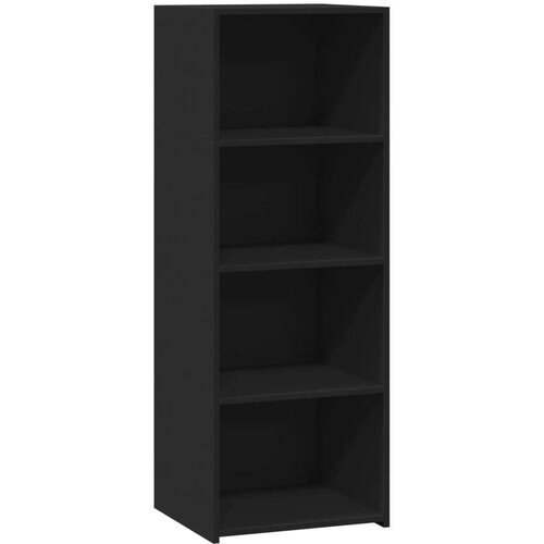 VidaXL Visoka komoda crna 40x41x124 cm od konstruiranog drva Slike