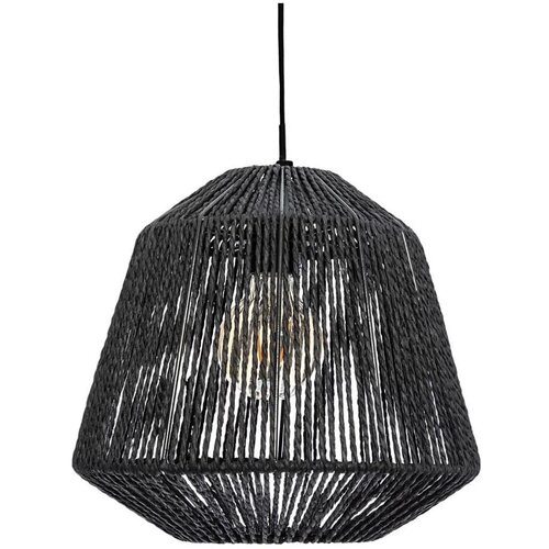 Atmosphera Luster na kablu JILY 1xE27/40W/230V juta crna Cene