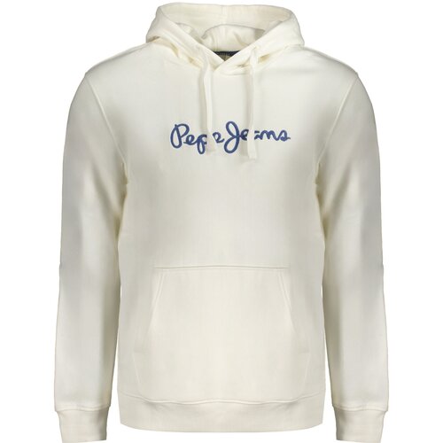 PepeJeans SWEATSHIRT WITHOUT ZIP MEN WHITE Slike