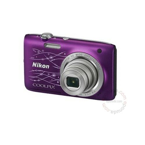 Nikon Coolpix S2800 Purple digitalni fotoaparat Slike
