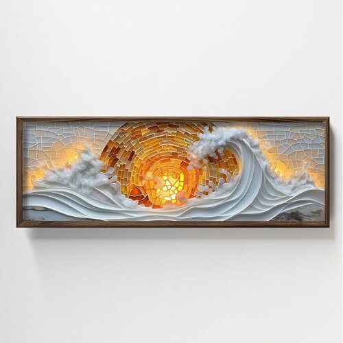 Wallity slika HUM042, 120 x 40 cm Cene