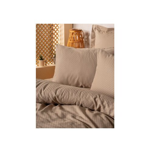 Lessentiel Maison Ranforce posteljina (200x200) Plaid Mink Slike