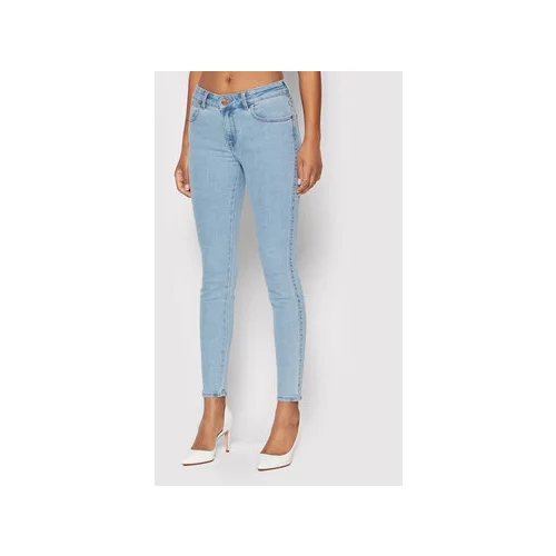 Wrangler Jeans hlače Body Bespoke W28KVH413 Modra Skinny Fit