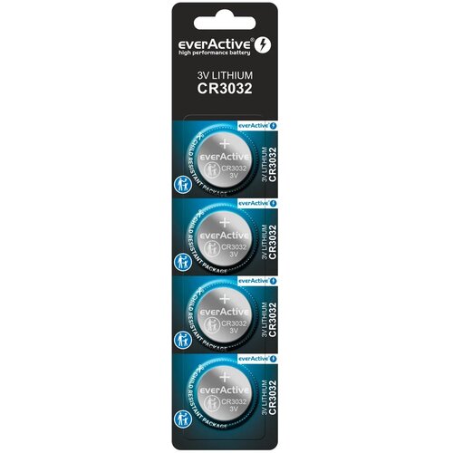 EverActive Lithium battery mini CR3032 - blister 4 pcs. Cijene