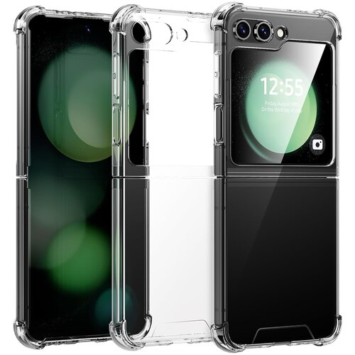  Torbica silikonska ultra thin za samsung F741B galaxy z flip 6 transparent Slike
